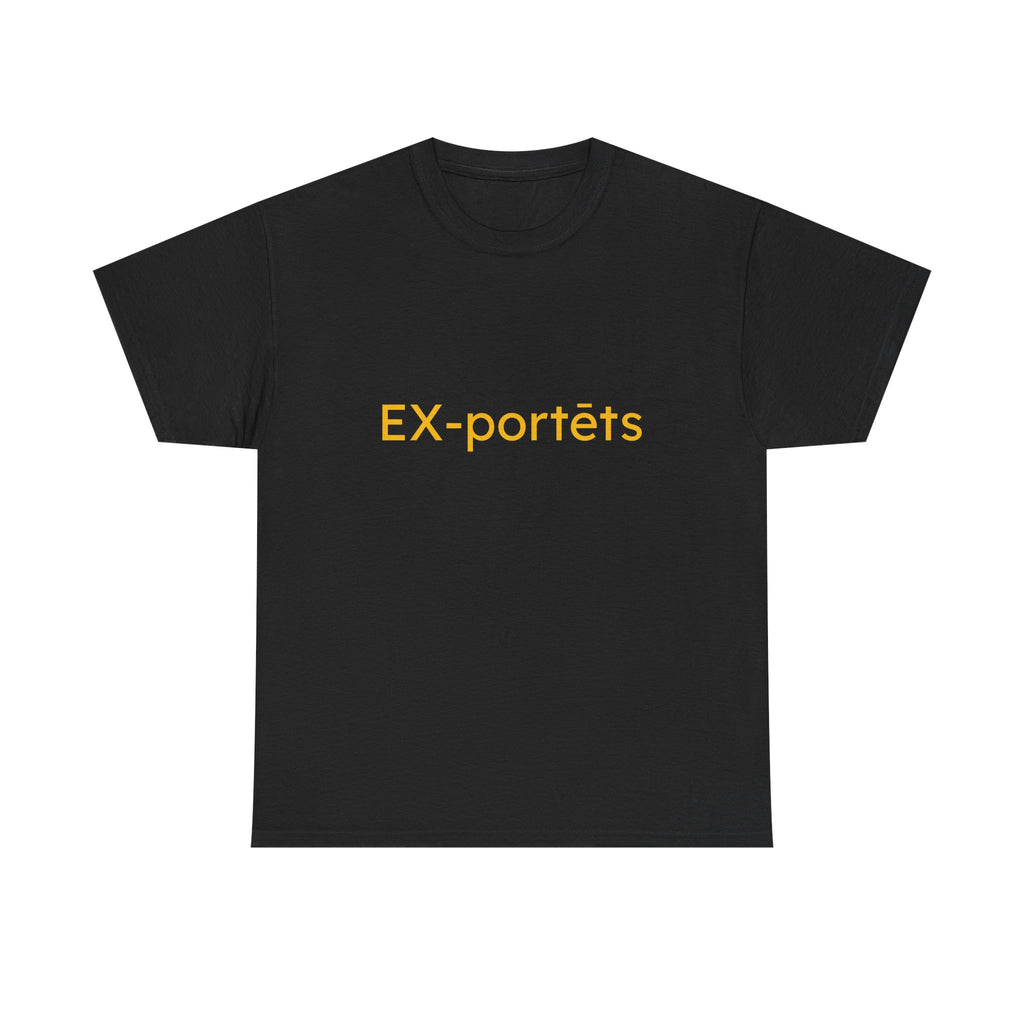 EX-portêts Unisex Heavy Cotton Tee, Casual Wear, Gift for Friends, Everyday Style, Graphic Tee, Summer Apparel