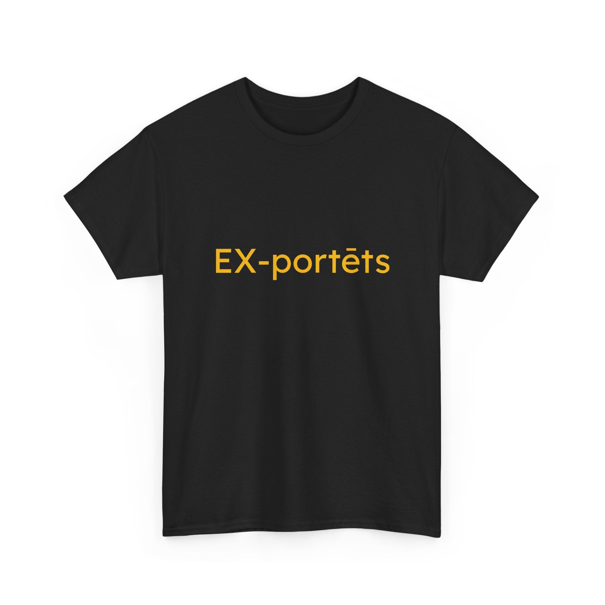 EX-portêts Unisex Heavy Cotton Tee, Casual Wear, Gift for Friends, Everyday Style, Graphic Tee, Summer Apparel