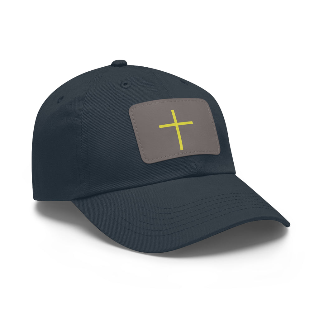 Stylish Dad Hat with Leather Patch | Faith-Inspired Cap | Perfect Gift for Father's Day, Casual Wear, Outdoor Adventures, Church [...]