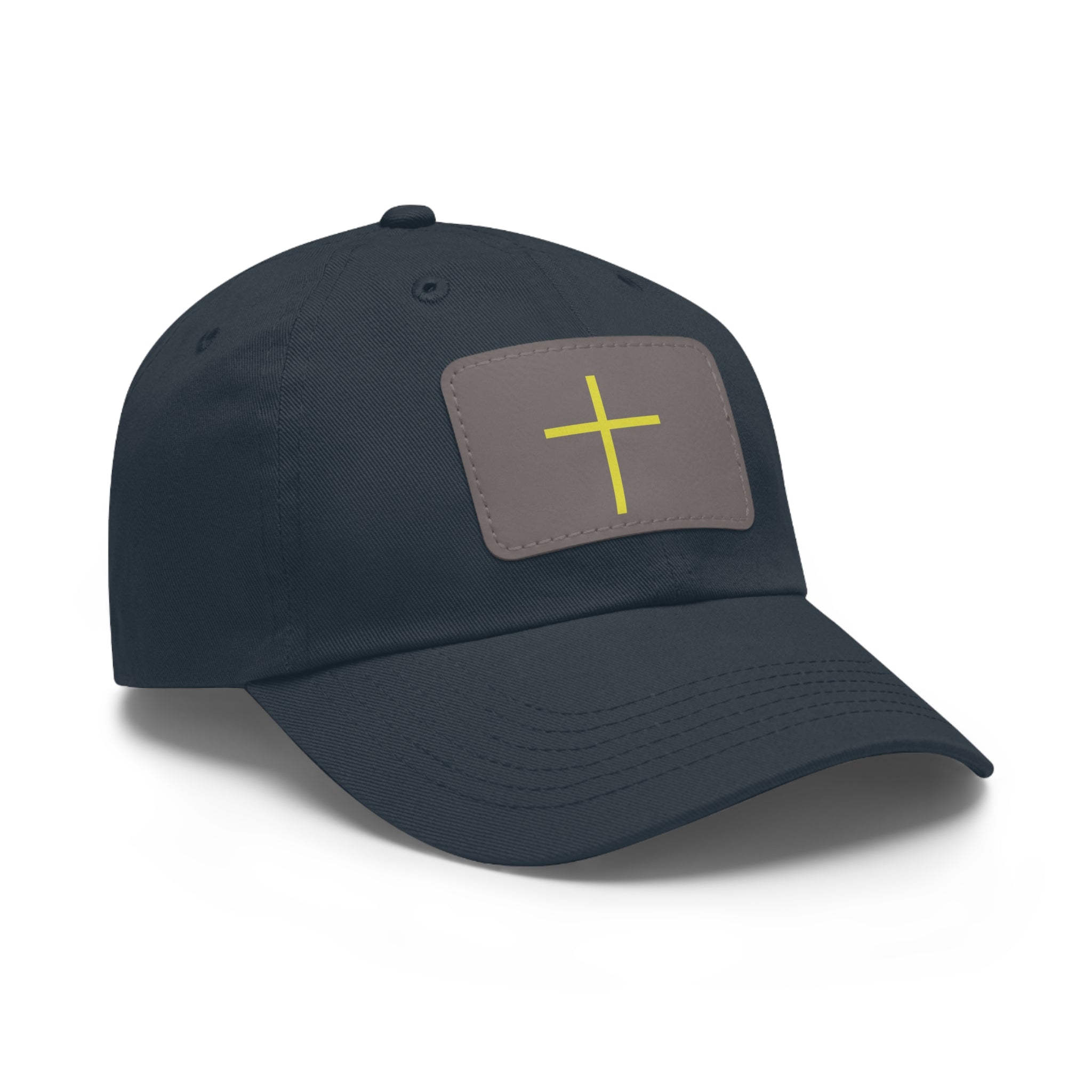 Stylish Dad Hat with Leather Patch | Faith-Inspired Cap | Perfect Gift for Father's Day, Casual Wear, Outdoor Adventures, Church [...]