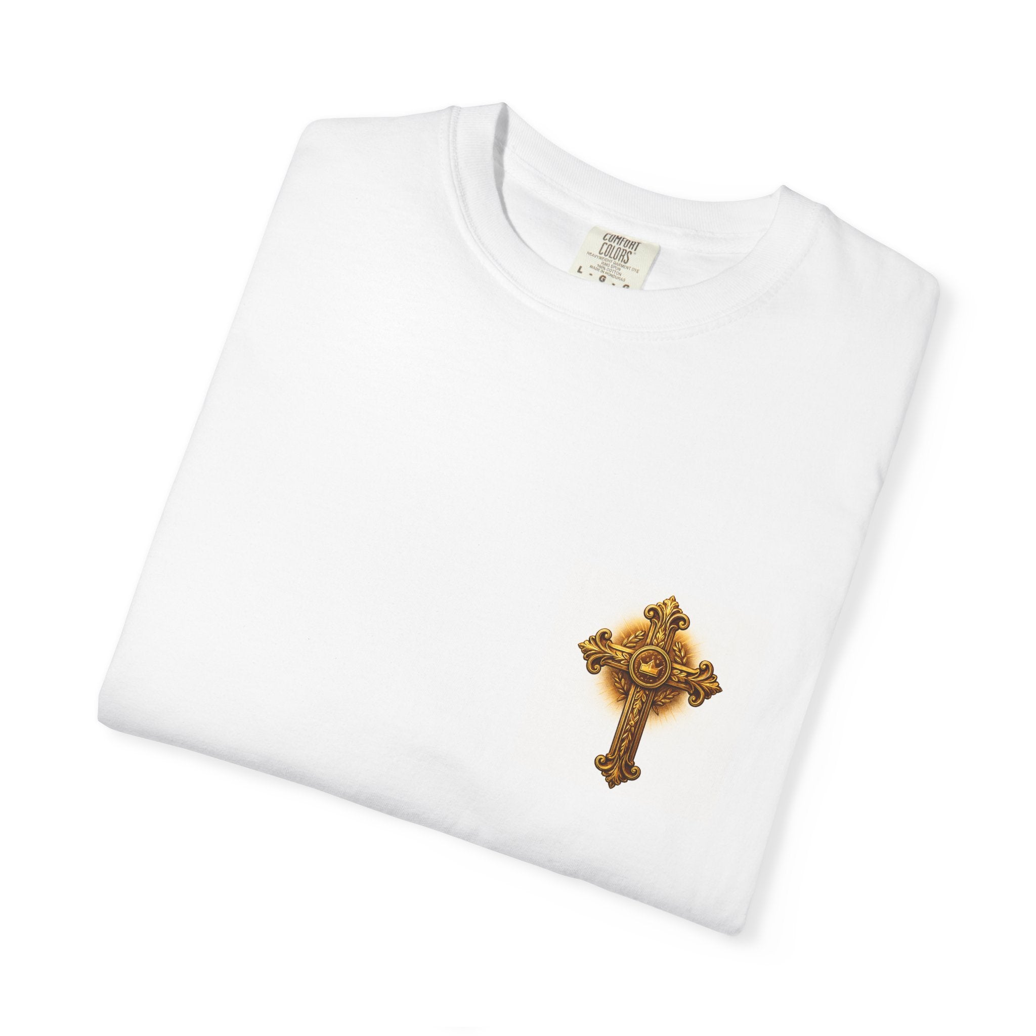 Unisex Cross Graphic Tee - Vintage Style, Casual Wear, Faith Apparel, Great Gift for Religious Occasions, Everyday Comfort