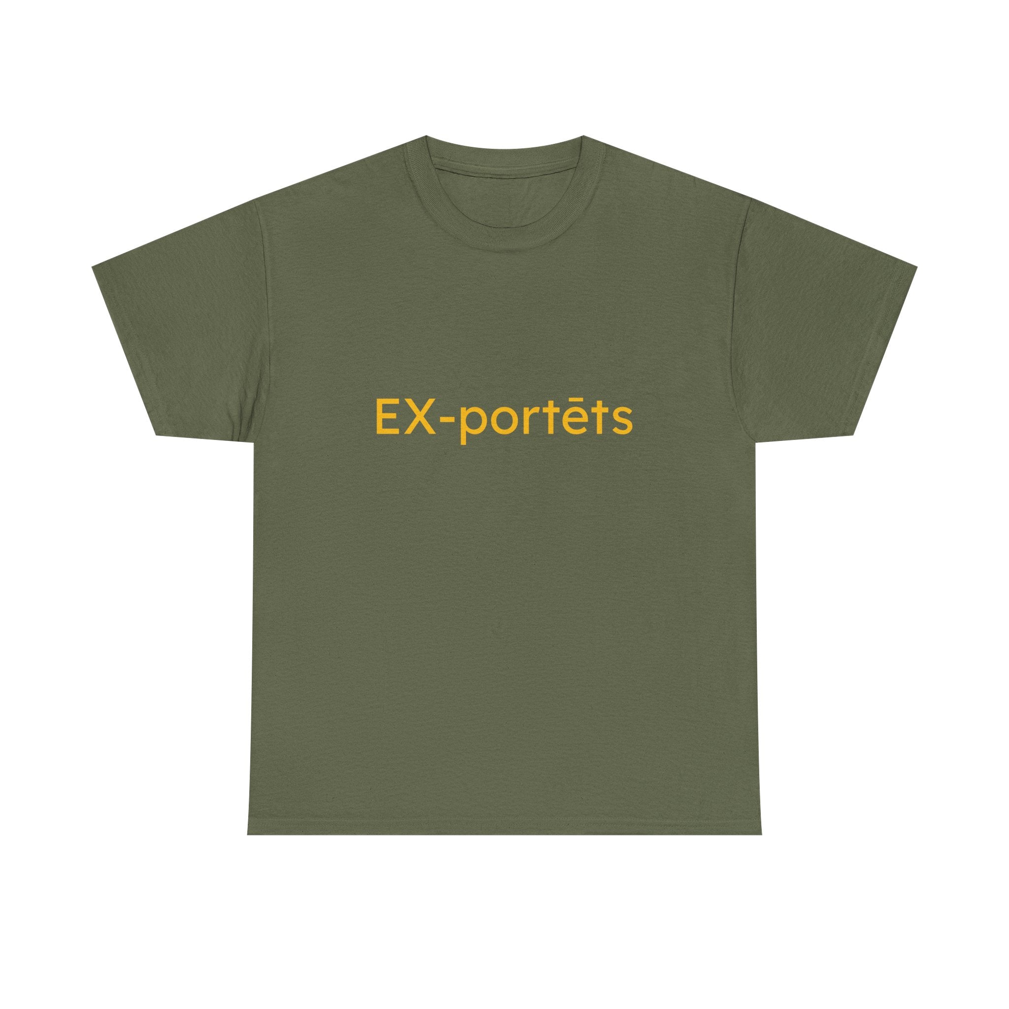 EX-portêts Unisex Heavy Cotton Tee, Casual Wear, Gift for Friends, Everyday Style, Graphic Tee, Summer Apparel