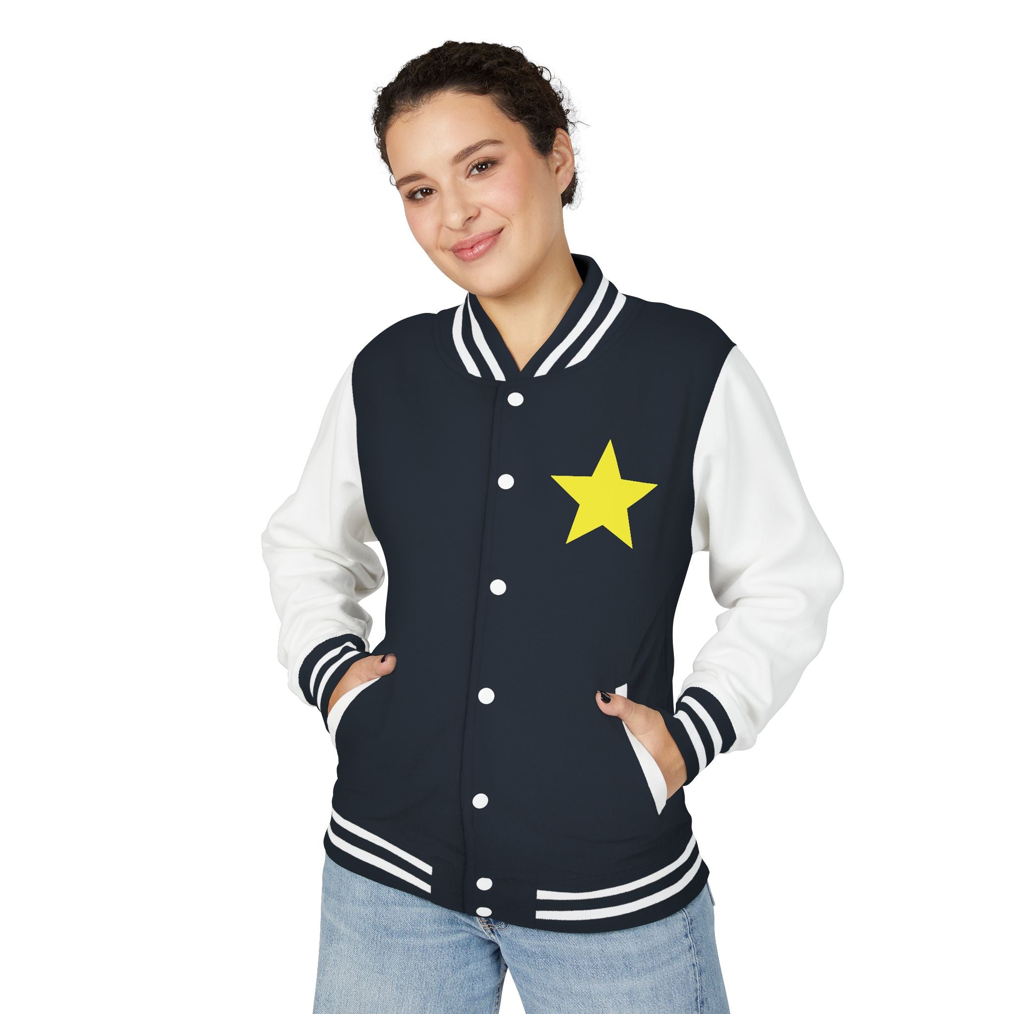 Stylish Unisex Heavyweight Letterman Jacket with Star Design - Casual Wear, Sports Jacket, College Apparel, Gift for Him/Her, [...]