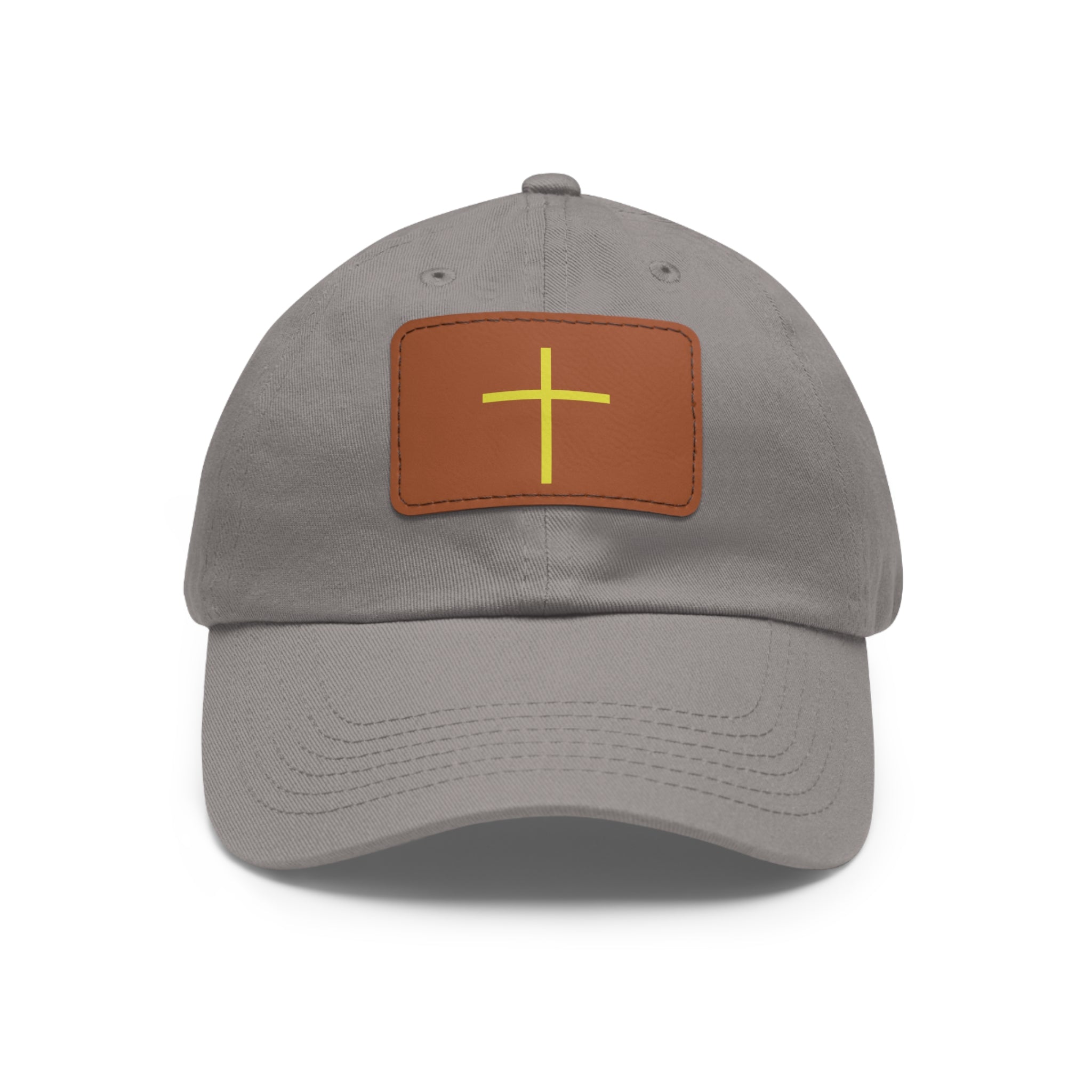 Stylish Dad Hat with Leather Patch | Faith-Inspired Cap | Perfect Gift for Father's Day, Casual Wear, Outdoor Adventures, Church [...]