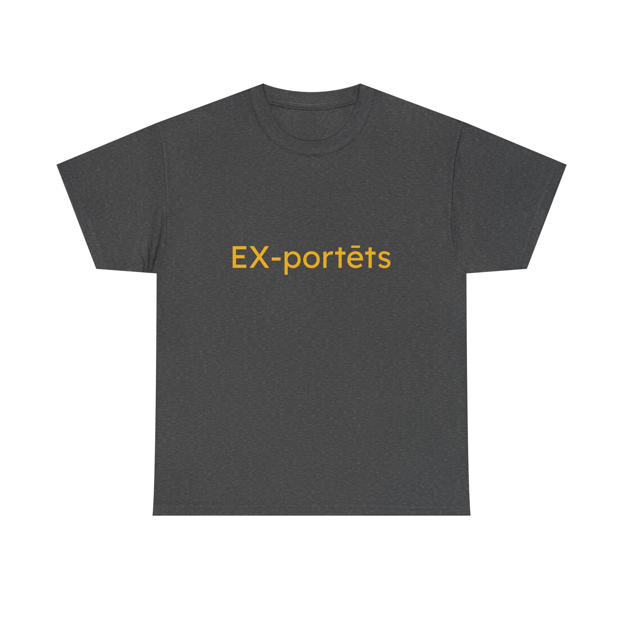 EX-portêts Unisex Heavy Cotton Tee, Casual Wear, Gift for Friends, Everyday Style, Graphic Tee, Summer Apparel