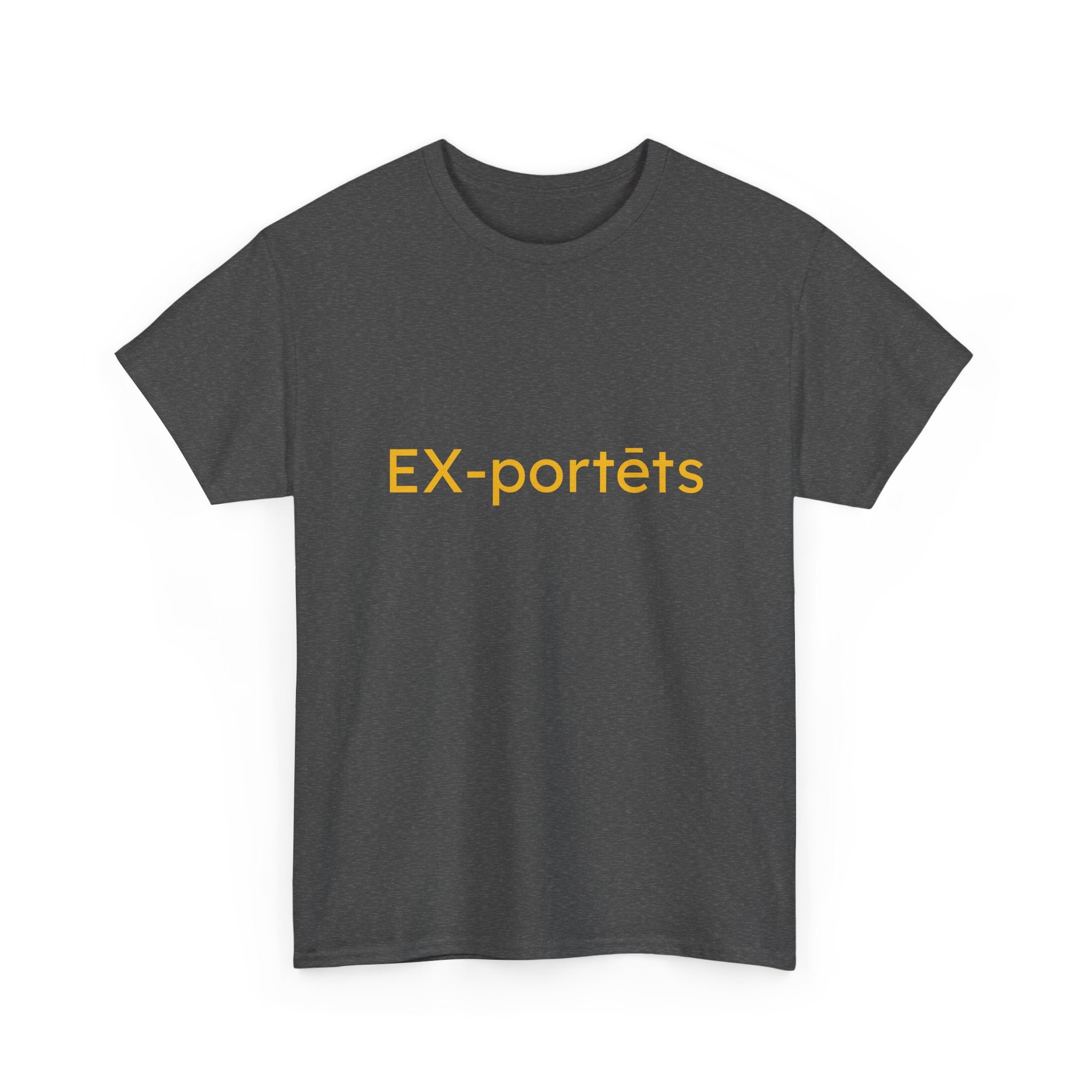 EX-portêts Unisex Heavy Cotton Tee, Casual Wear, Gift for Friends, Everyday Style, Graphic Tee, Summer Apparel
