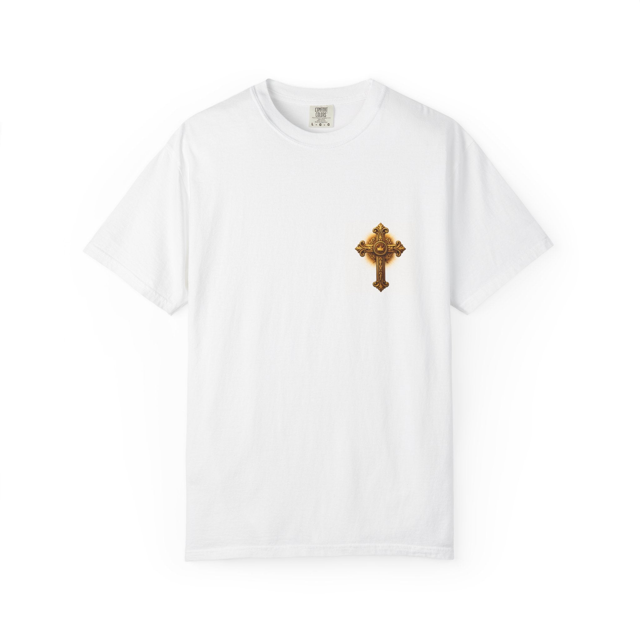 Unisex Cross Graphic Tee - Vintage Style, Casual Wear, Faith Apparel, Great Gift for Religious Occasions, Everyday Comfort