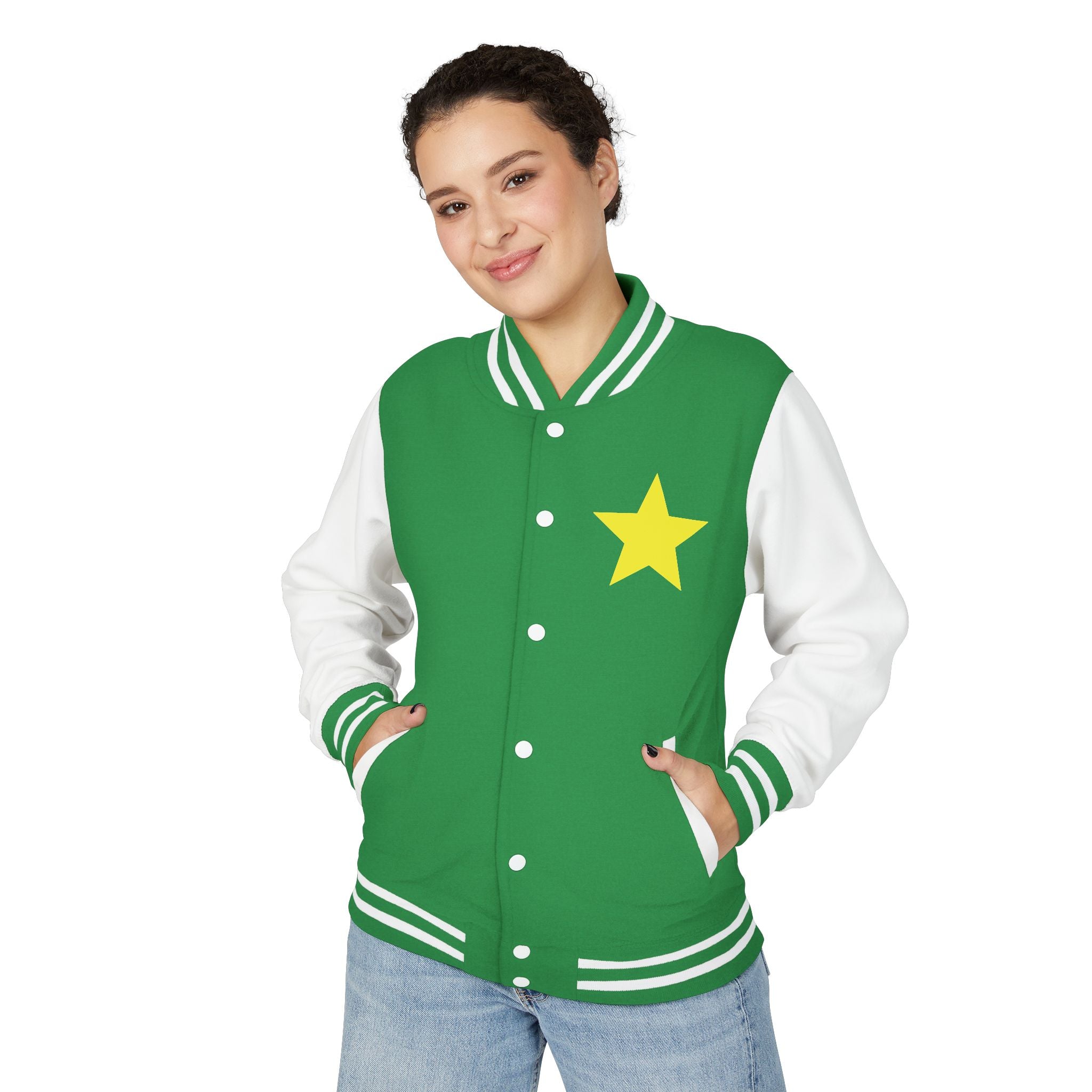 Stylish Unisex Heavyweight Letterman Jacket with Star Design - Casual Wear, Sports Jacket, College Apparel, Gift for Him/Her, [...]