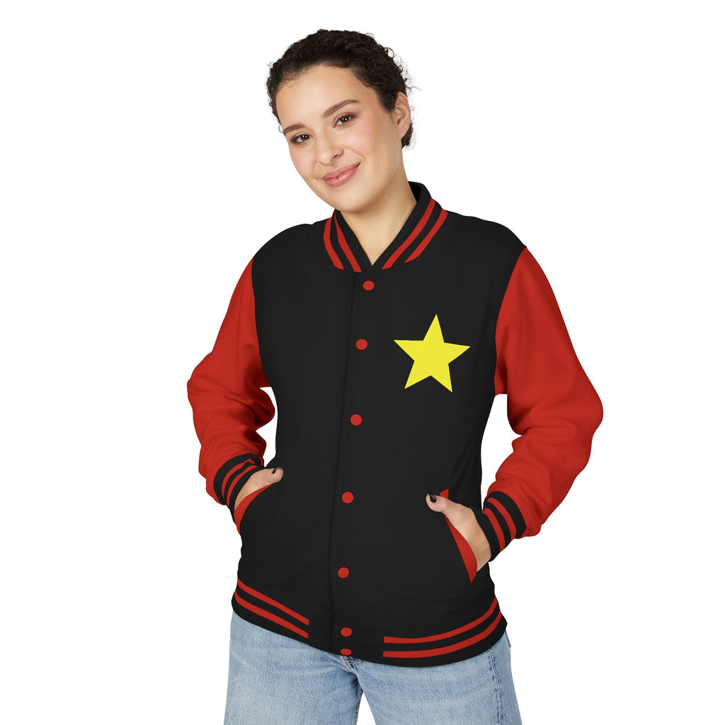 Stylish Unisex Heavyweight Letterman Jacket with Star Design - Casual Wear, Sports Jacket, College Apparel, Gift for Him/Her, [...]
