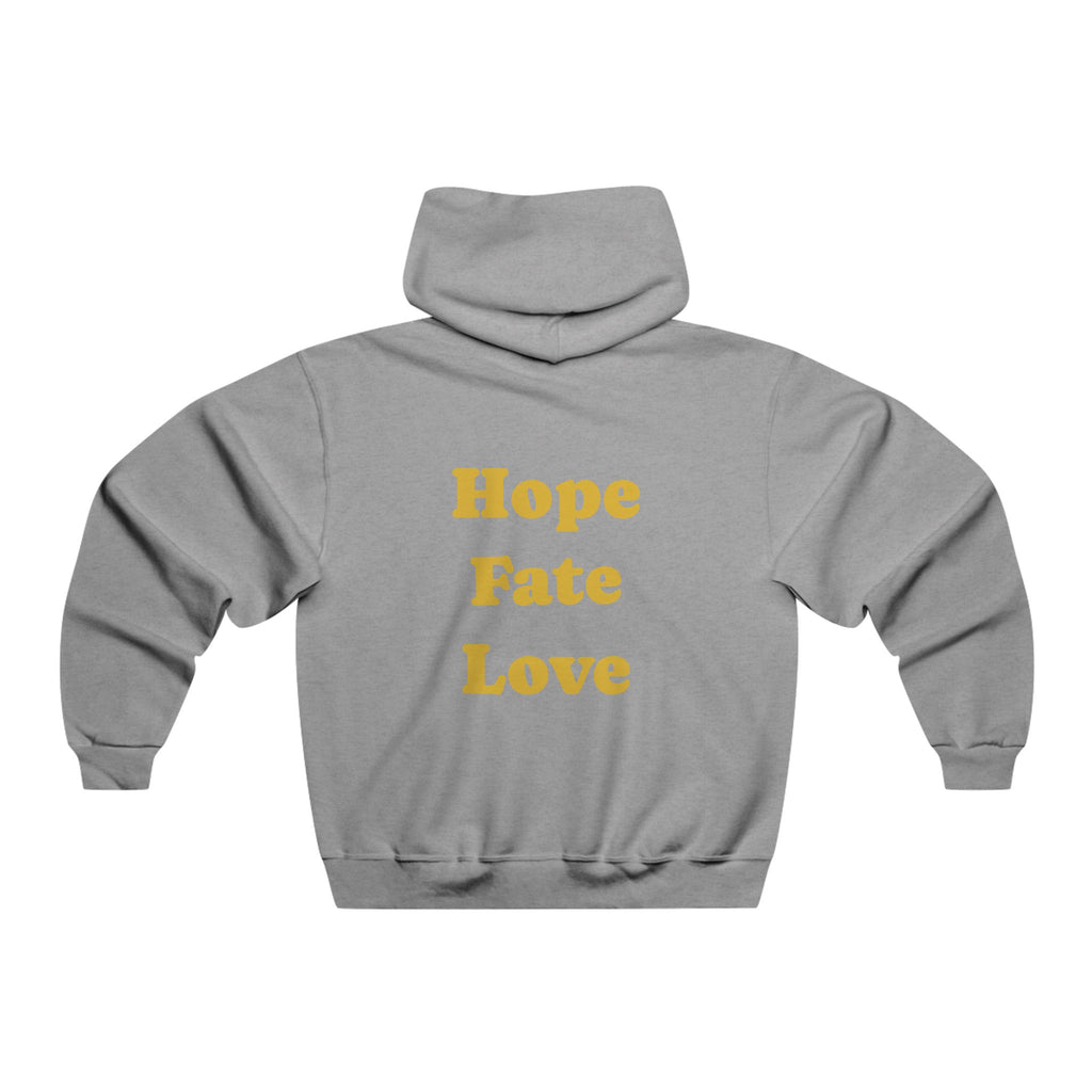 Hope, Fate, Love Hooded Sweatshirt for Men | Cozy Layer for Every Season, Gift for Him, Street Style Essentials, Motivational Wear, [...]