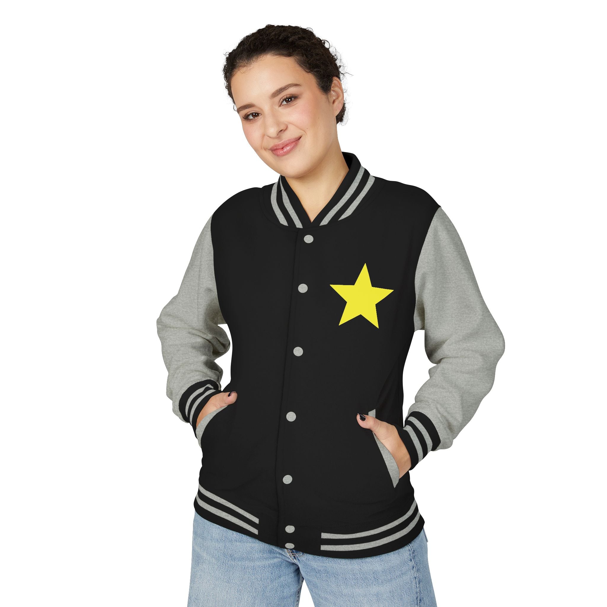 Stylish Unisex Heavyweight Letterman Jacket with Star Design - Casual Wear, Sports Jacket, College Apparel, Gift for Him/Her, [...]
