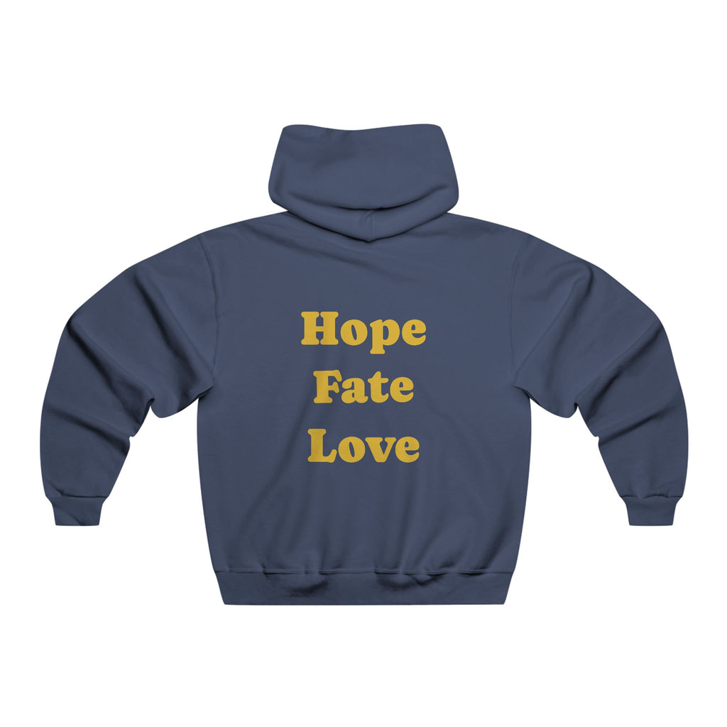 Hope, Fate, Love Hooded Sweatshirt for Men | Cozy Layer for Every Season, Gift for Him, Street Style Essentials, Motivational Wear, [...]