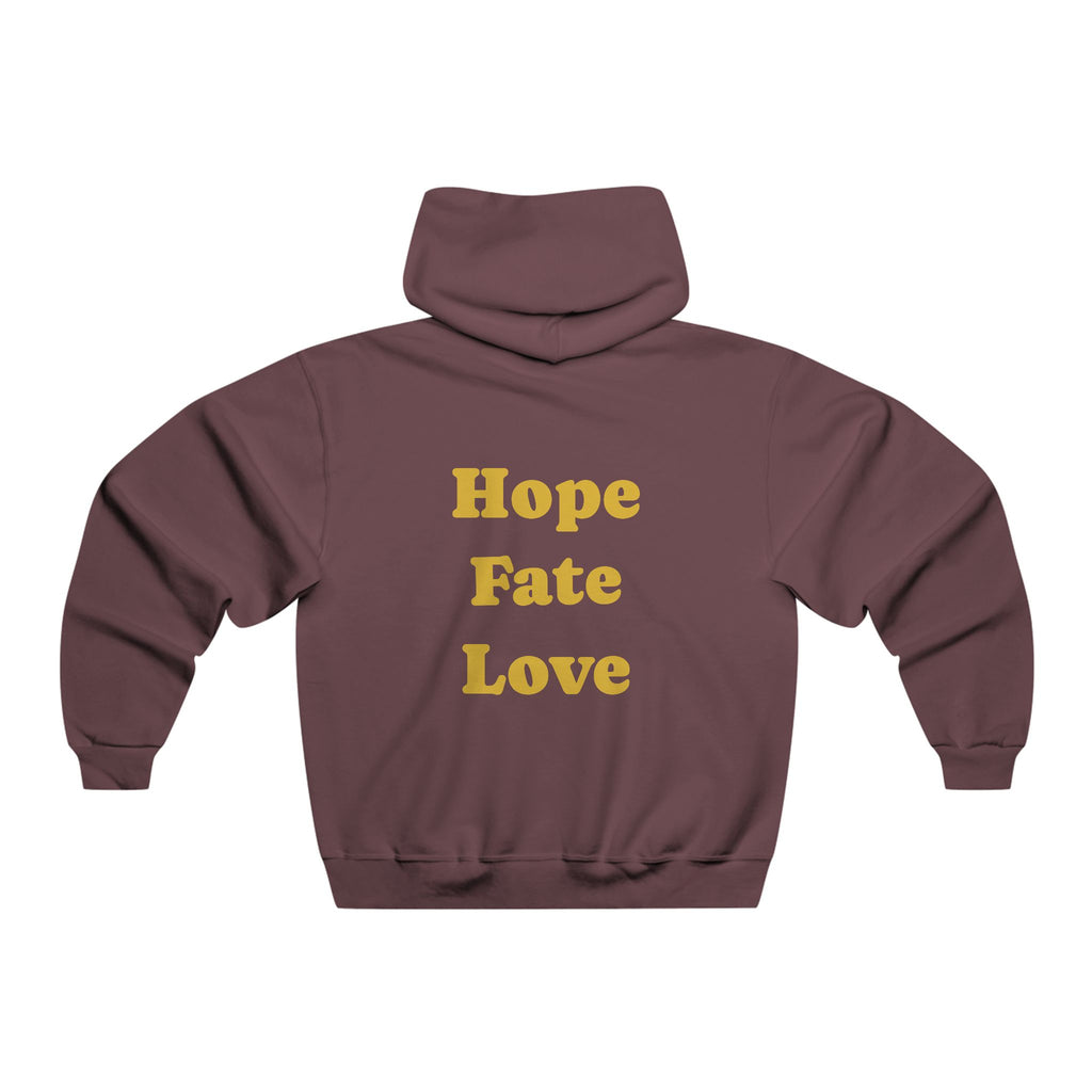 Hope, Fate, Love Hooded Sweatshirt for Men | Cozy Layer for Every Season, Gift for Him, Street Style Essentials, Motivational Wear, [...]