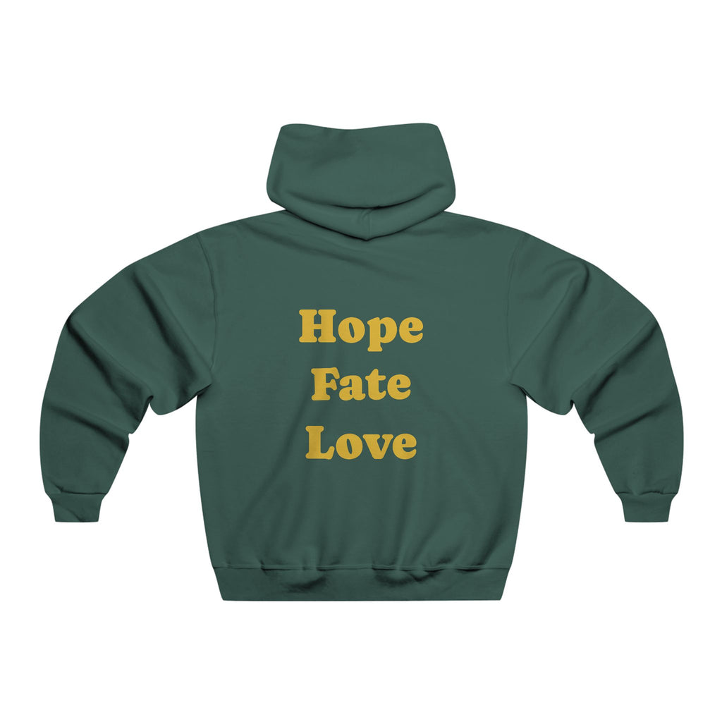 Hope, Fate, Love Hooded Sweatshirt for Men | Cozy Layer for Every Season, Gift for Him, Street Style Essentials, Motivational Wear, [...]